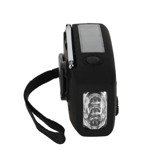 Noodradio Solar met FM/AM en verlichting