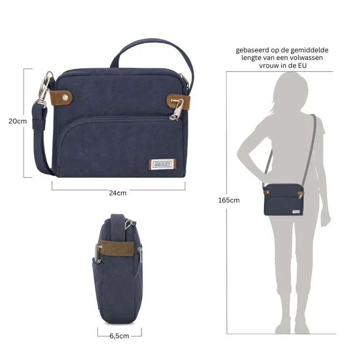 Anti-Diefstal Heritage Crossbody