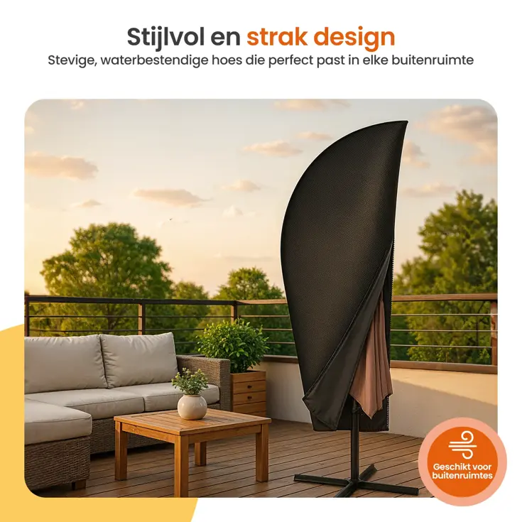 Parasolhoes voor Zweefparasol - Tot 400cm