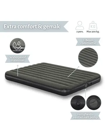 Luchtbed - Bestway - 2P - 152x203 cm + pomp