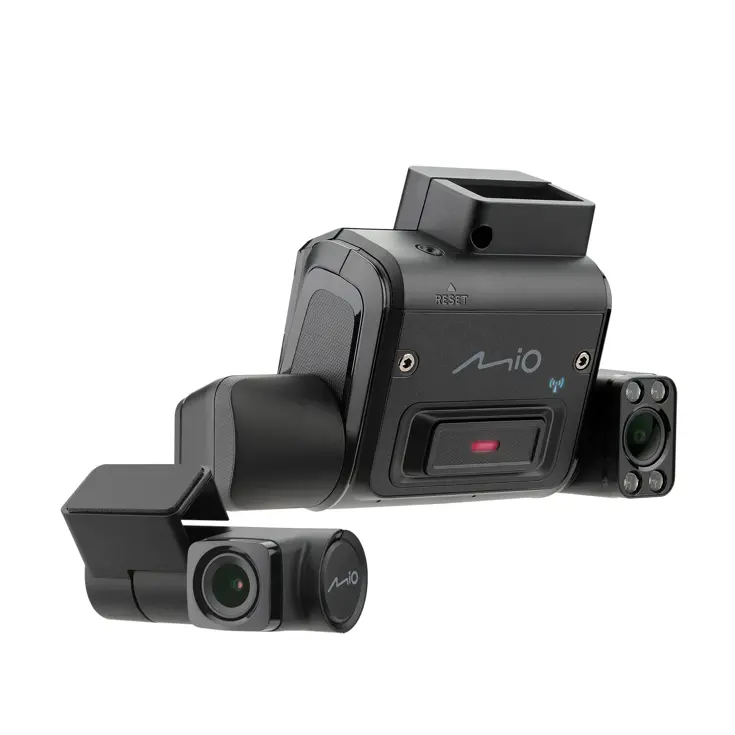 MiSentry 12T Full-HD triple dashcam - 4G