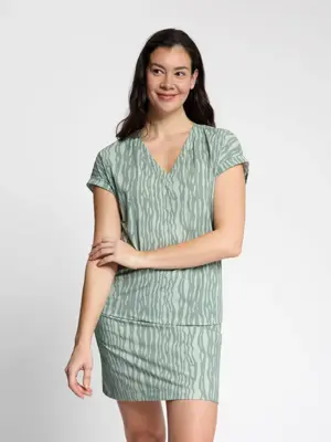 Tetovo - Travelshirt print dames - Human Nature