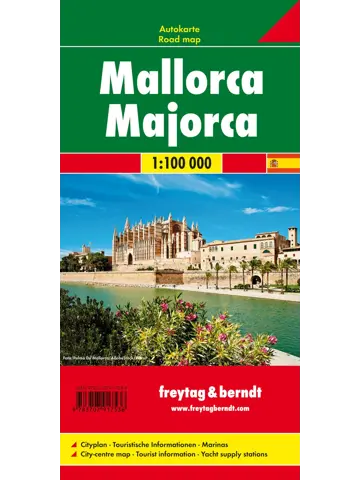 Wegenkaart Mallorca 1:100.000