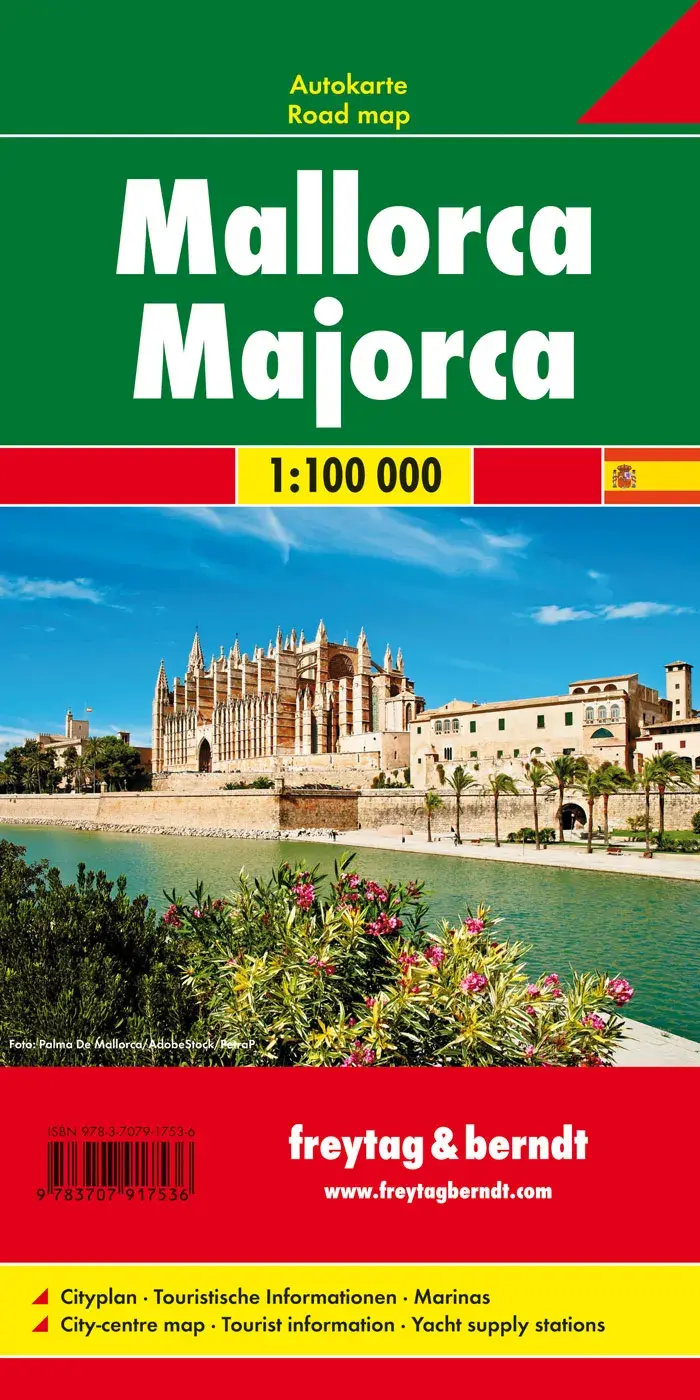 Wegenkaart Mallorca 1:100.000
