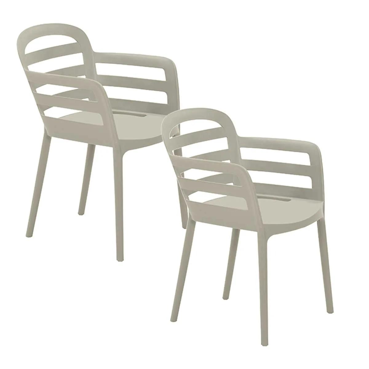 Garden Impressions Mira 2 st Tuinstoel   Bruin main product image