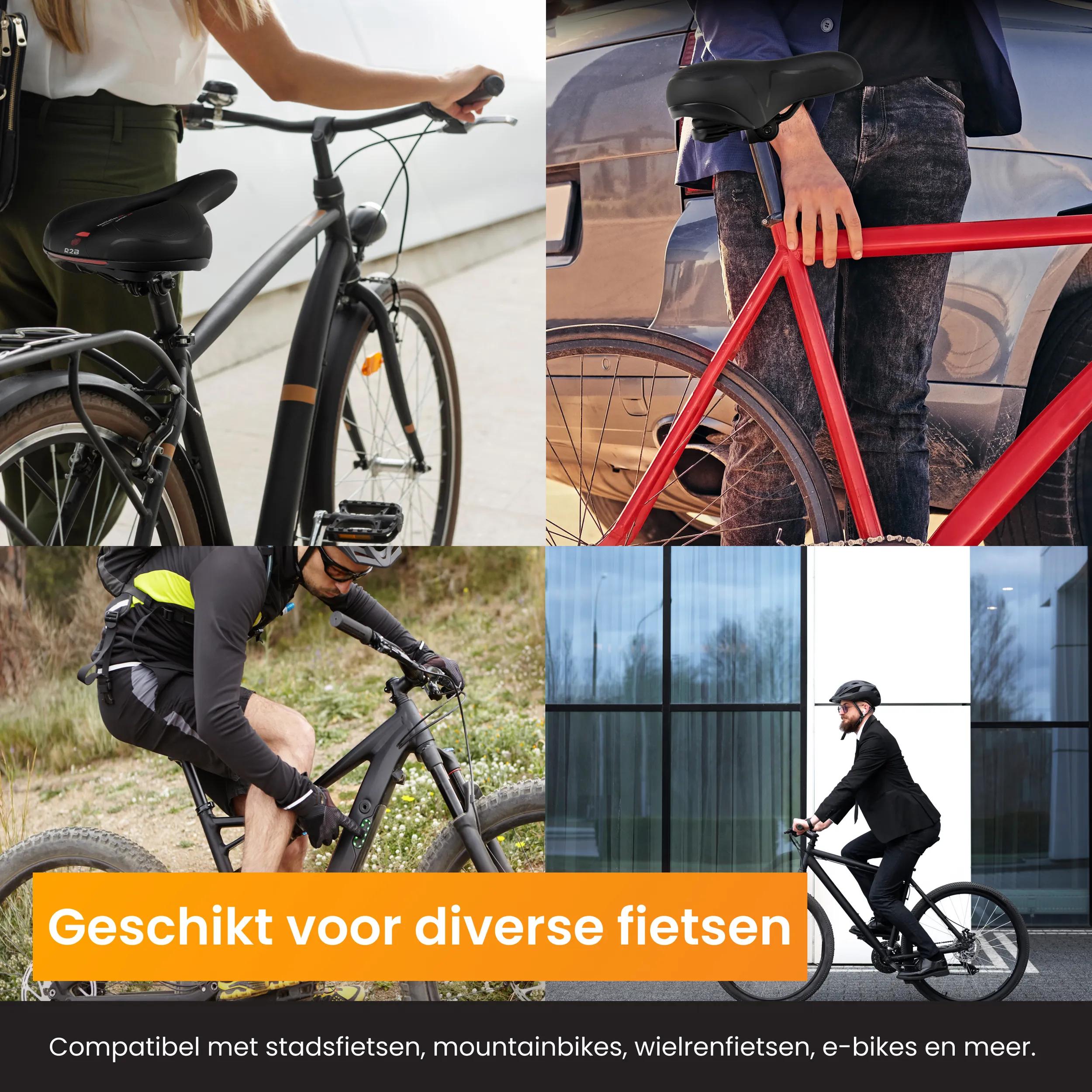 R2B Fietszadel Geschikt voor Racefiets/Mountainbike
