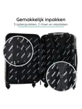 Reiskoffer XS ABS 29L met TSA-slot en 360° wielen