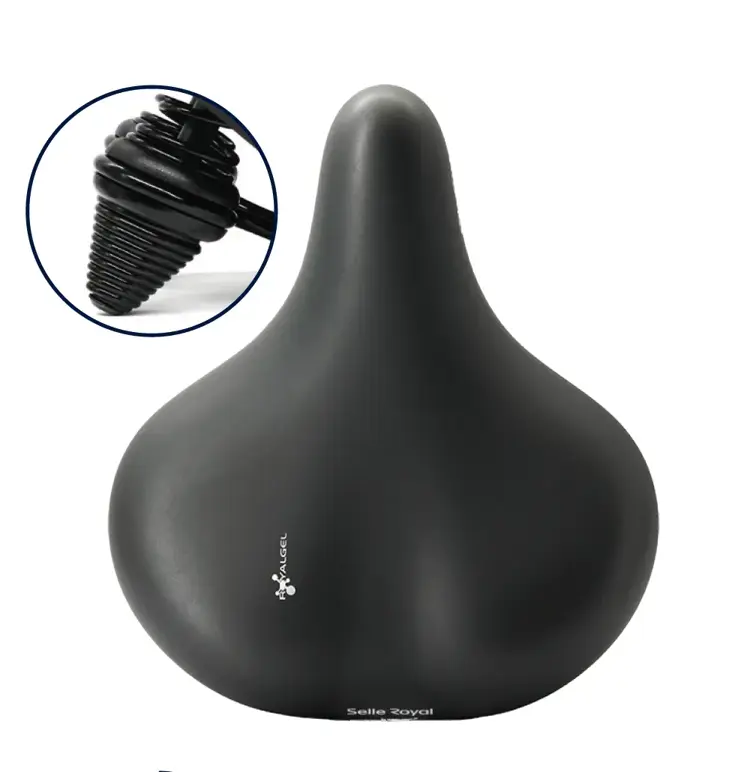 Fietscomfort met waterdicht relaxed zadel