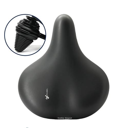 Fietscomfort met waterdicht relaxed zadel