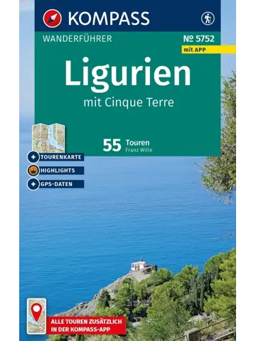 Wandelgids WF 5752 Ligurien