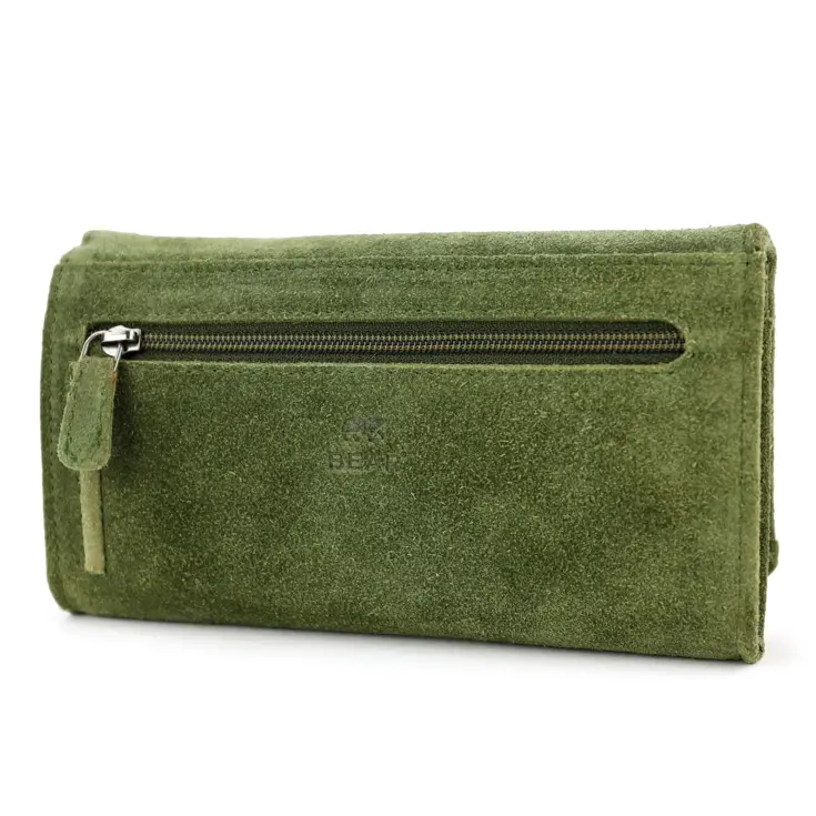 Sweety XL - Suede Leren Overslagportemonnee