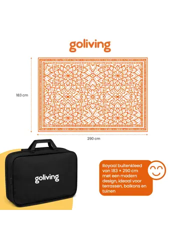 Buitenkleed - 183x290cm - Incl. Draagtas