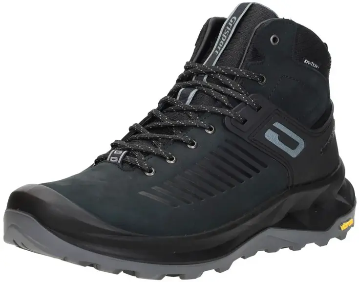 Journey Mid Zwart Wandelschoen