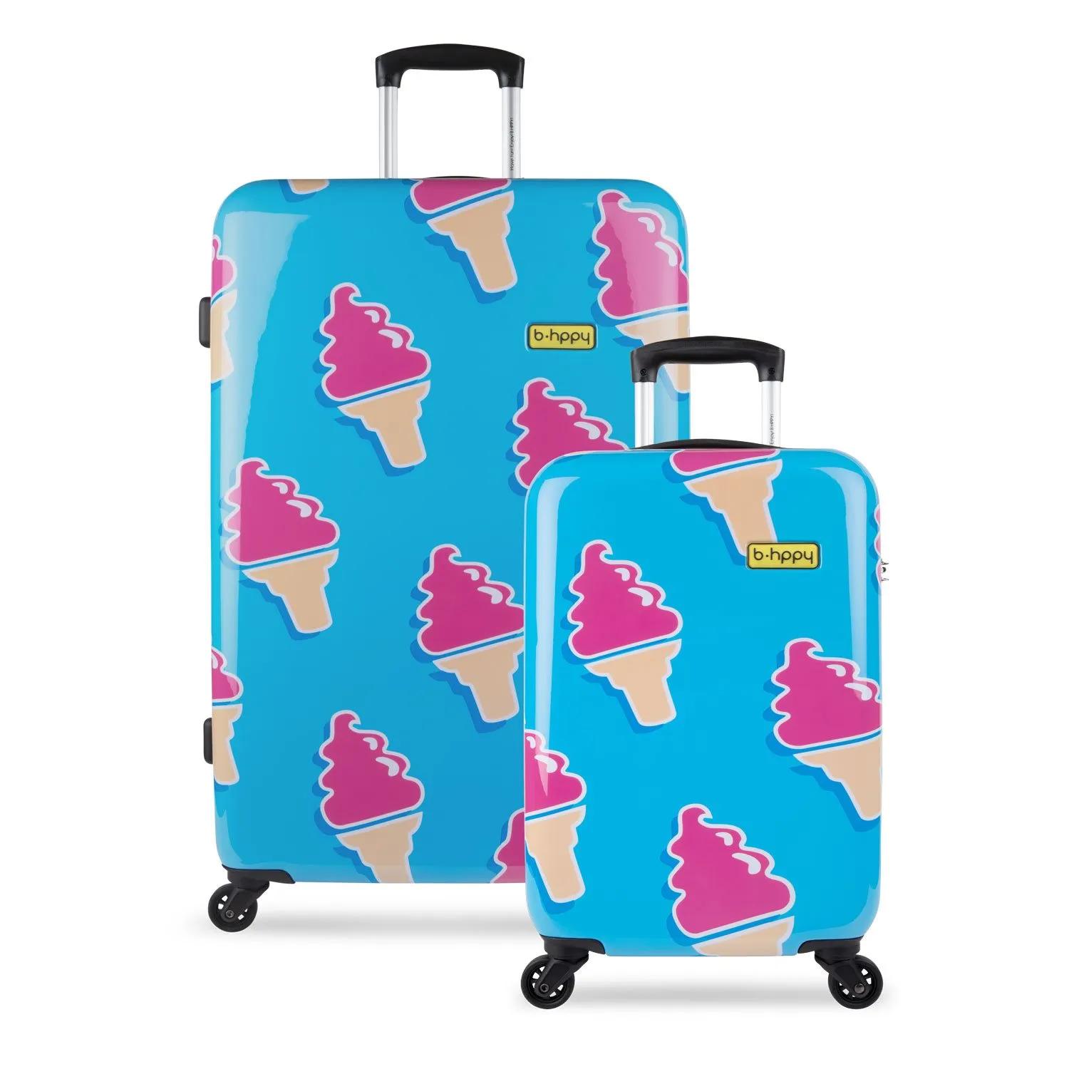 Bhppy  Soft Ice Ice Baby  Kofferset 2-delig  S&L  Lichtblauw