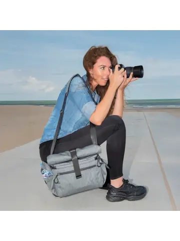 Rolltop Camera schoudertas