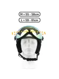 Vizorz Skihelm - Inclusief 2 vizieren