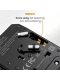 Universele Wereldstekker - Fast Charge