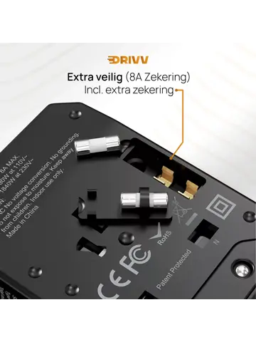 Universele Wereldstekker - Fast Charge