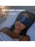 Zijden Slaapmasker - Verduisterend - Donkerblauw