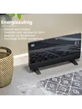 Curved Verwarmingspaneel van Glas