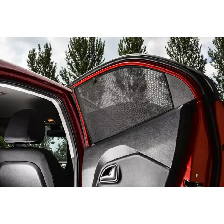 Kia Rio 5 deurs 2011-2016 - Zonneschermen achterportieren - Car Shades