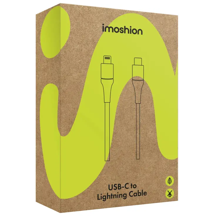 imoshion Lightning naar USB-C kabel 0,5 meter