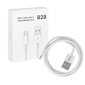 R2B USB-A naar USB-C Kabel - 1 Meter