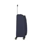 Travelite 4 wheel trolley m expandable Blauw