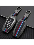 Metalen Sleutelhoesje voor Peugeot grijs B3