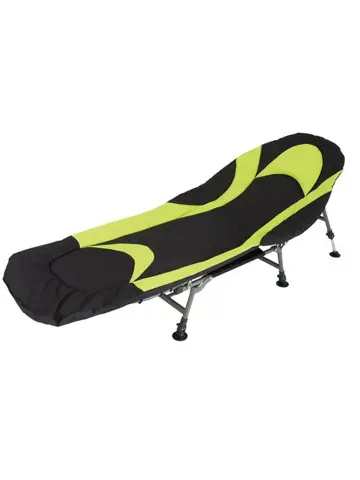 Eurotrail Kampeerbed Queen - Zwart/Lime