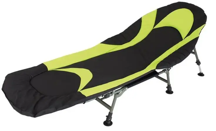 Eurotrail Kampeerbed Queen - Zwart/Lime