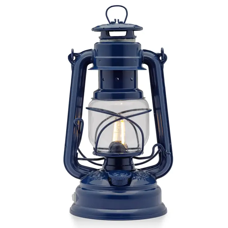 LED Stormlamp Kobalt Blauw – Waterdicht