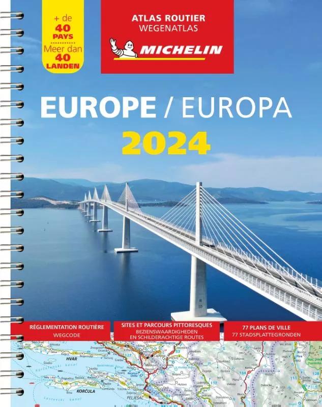 Michelin  wegenatlas Europa 2024 main product image