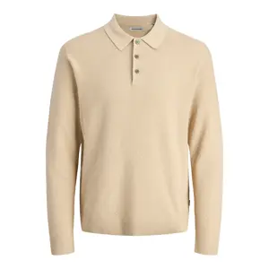 Heren Sandri Knit Polo LS Jack & Jones