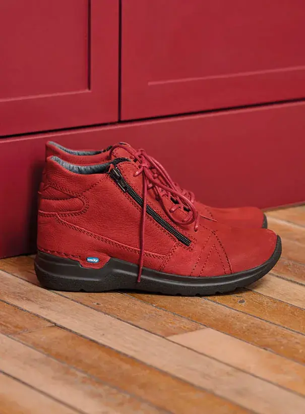 Why - Hoge veterschoenen dames