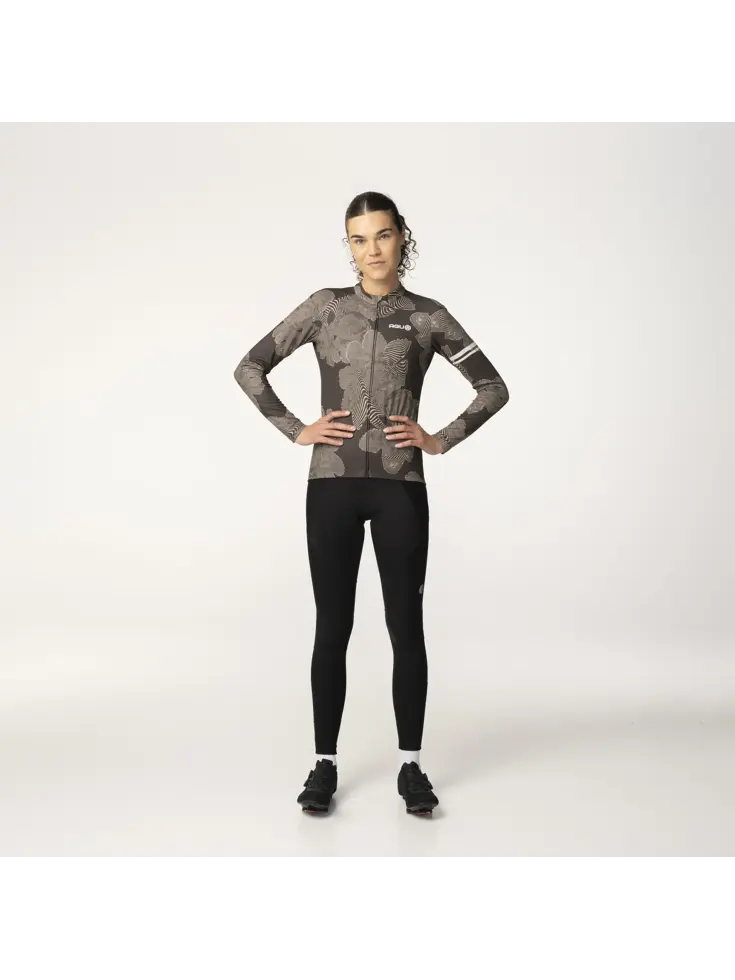 Flower Fietsshirt Lange Mouwen Essential Dames