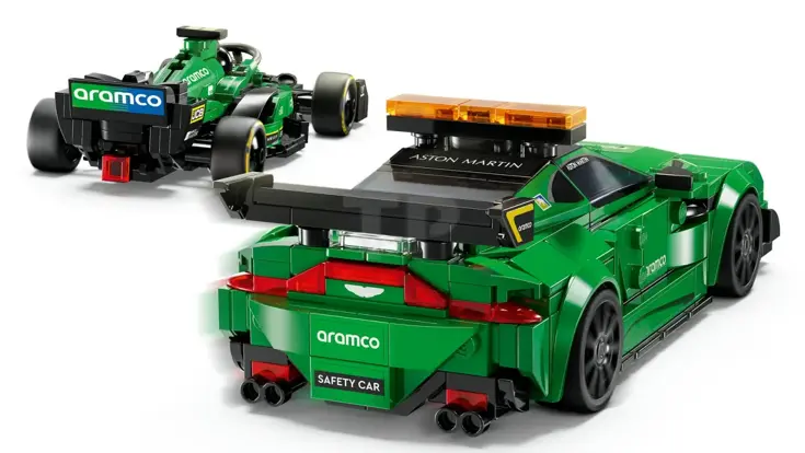 LEGO® Aston Martin safety car en AMR23 76925