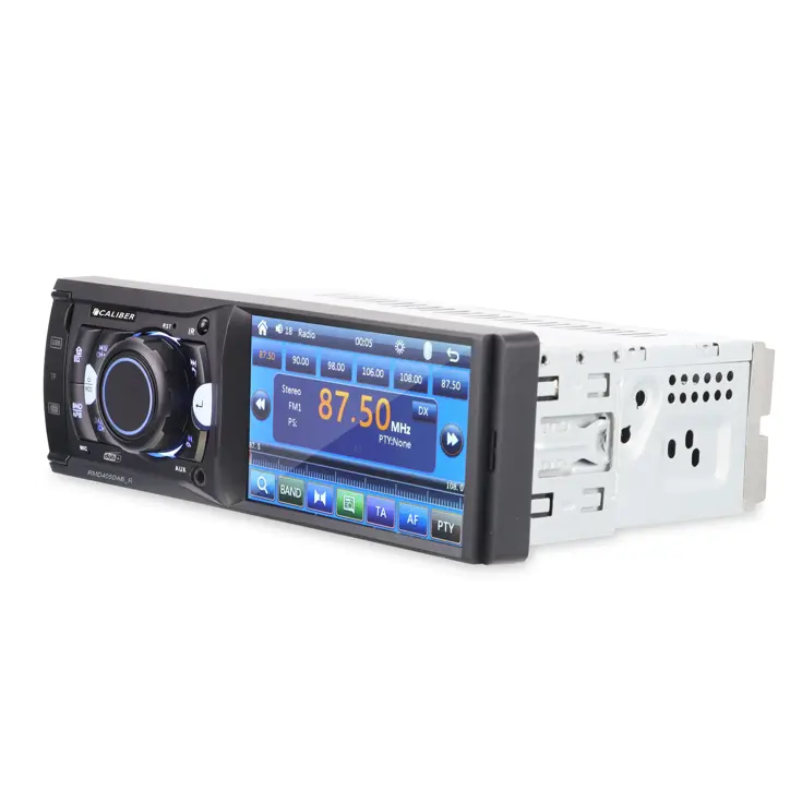 1 DIN Autoradio met 4 inch scherm & DAB+