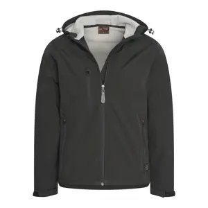 Heren Softshell Hooded Jacket Cappuccino Italia