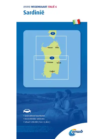 ANWB Wegenkaart Sardinië