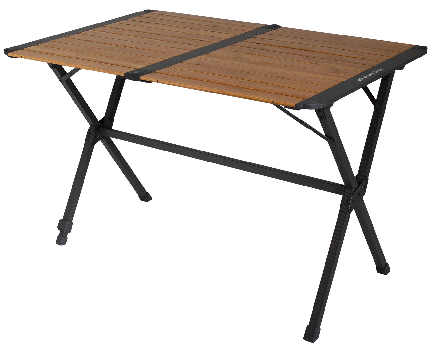 Eurotrail  Campingtafel Chambery M Bamboe  Zwart main product image