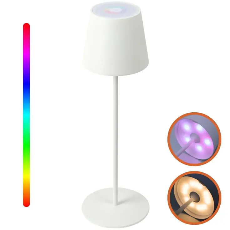 Chroma Tafellamp Oplaadbaar - 38cm - RGBW