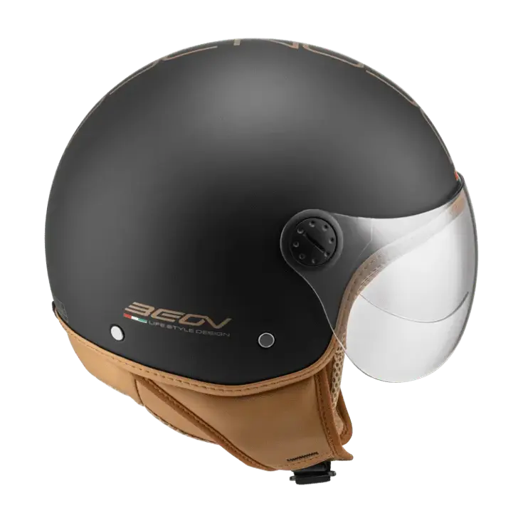Design Luxe Scooterhelm met vizier