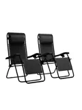 Opvouwbare Tuinstoelen – Zwart