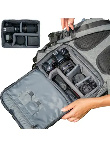 Ziptop Camera Rugzak Laptopvak 16