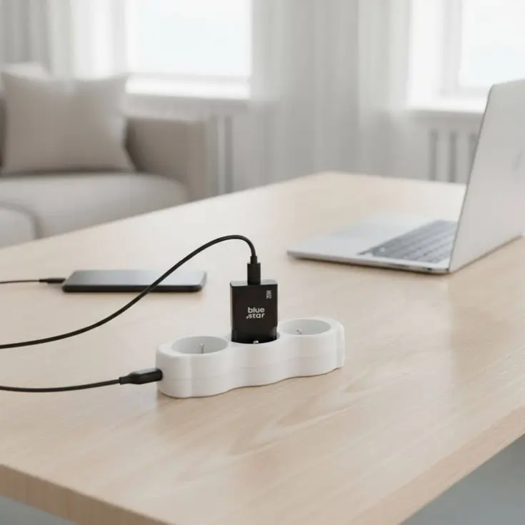 Ereader Oplader - GaN 20w + 1 Meter Type C Kabel