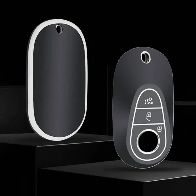 Dutch Shield Sleutelhoesje  Mercedes zwart C3