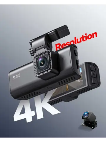 F7N 4K Wifi GPS 2CH 64gb dashcam