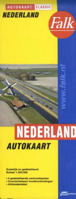 Falk wegenkaart Classic Nederland