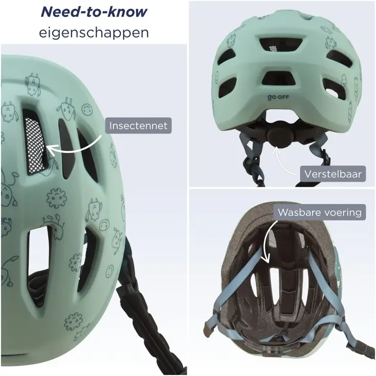 FIRST kinderhelm magneetsluiting XS